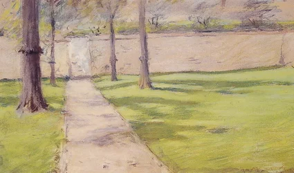 Il muro del giardino